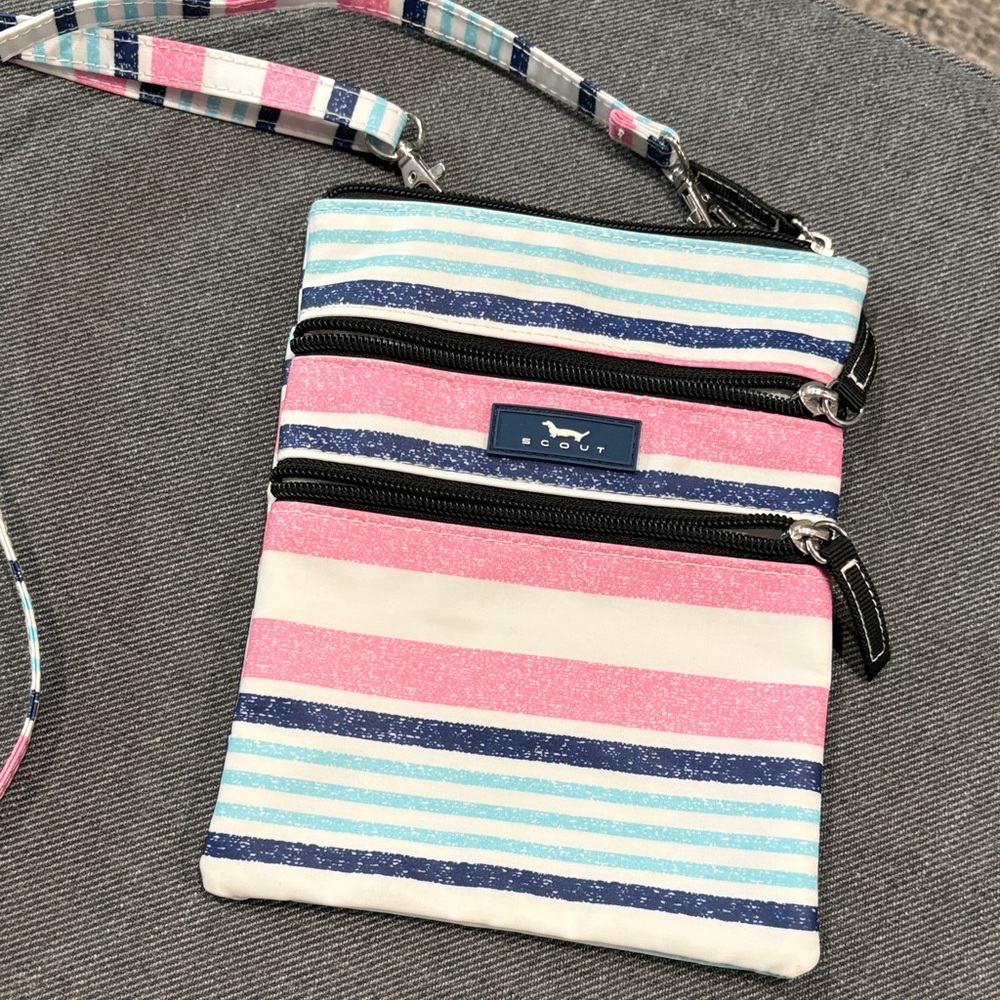Scout Multicolor Striped Crossbody Bag